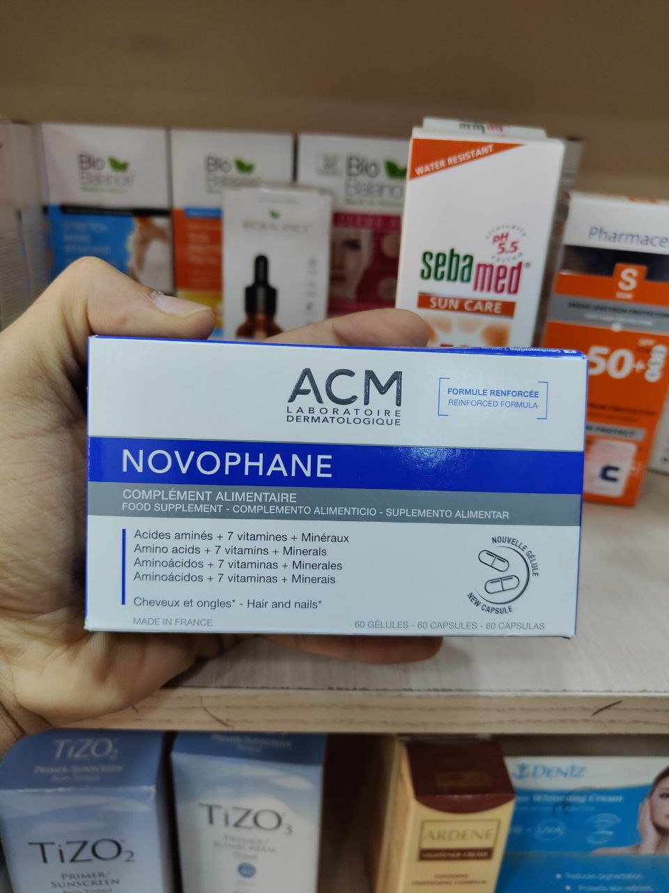 ACM, NOVOPHANE Capsules